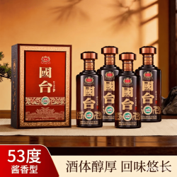 国台 礼盒装 酱香型白酒