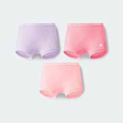 朵熙儿 儿童内裤冰丝凉感男女童平角短裤薄款夏