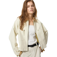 UNIQLO/优衣库 休闲拉链短茄克 女士夹克