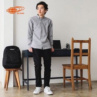 BEAMS 116595XN 牛津纺面料 男士长袖衬衫