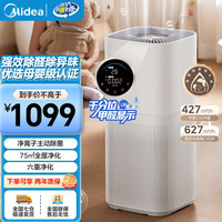 美的 空气净化器森林家Air4甲醛数显分解式除甲醛除异味雾霾杀菌除病毒除花粉过敏原吸浮毛宠物毛发