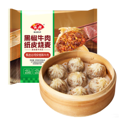 安井 200g黑椒牛肉纸皮烧麦 1袋