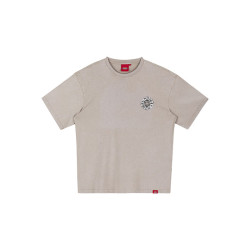 Dickies 重磅背后趣味LOGO印花短袖T恤 美式复古男女同款 DK0A87MJ 卡其色