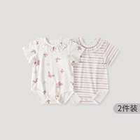 巴厘小猪 女宝宝 包屁衣 短袖夏季
