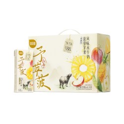 百菲酪 予菠萝苹果风味水牛奶 200ml*10盒