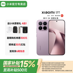 小米 MI）小米17T 新品上市 5G智能手机 大电池 长续航 快充 学生游戏手机 冰莓紫 12GB+256GB 官方标配