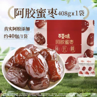 88VIP：百草味 阿胶蜜枣无核金丝去核红枣蜜枣大枣蜜饯零食香甜细腻浓郁