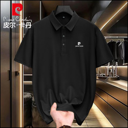 皮尔·卡丹 皮尔卡丹（pierre cardin）短袖POLO衫夏季休闲上衣透气T恤商务时尚保罗衫