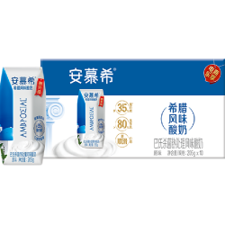 安慕希 Ambrosial 安慕希原味常温酸奶3280g 205g*16箱装