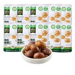 天猫超市 喵满分有机板栗仁50g*10袋燕山特产零食坚果熟制即食甘栗仁小吃