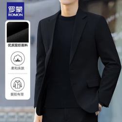 罗蒙 西服男士夏季韩版修身单西商务职业正装小西装礼服外套男装
