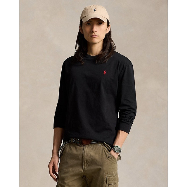 RALPH LAUREN 青年 Polo经典长袖针织T恤 6090285874077