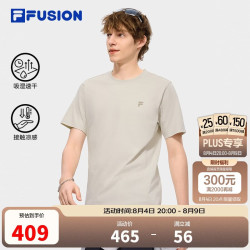 FILA FUSION 斐乐潮牌男子针织短袖衫2026秋季新款吸湿速干凉感T恤
