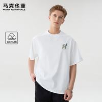 马克华菲 圆领纯棉短袖 柔软舒适 亲肤透气