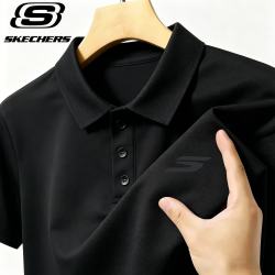 斯凯奇 冰丝速干polo衫男2026夏季新款男士高端短袖t
