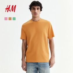 H&M 男装运动短袖T恤 0685816