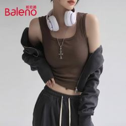 班尼路 短款吊带背心女 多色可选