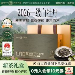 六妙 白茶 一级白牡丹 100g 罐装