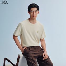 太平鸟 男士短袖T恤 2026