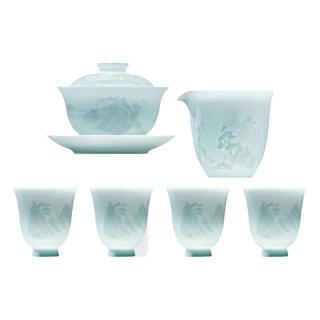 景德镇 中国色 功夫茶具套装