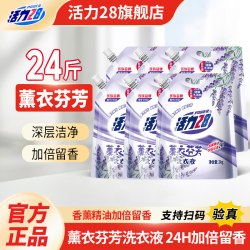 活力28 持久留香洗衣液 2kg*1袋 薰衣芬芳
