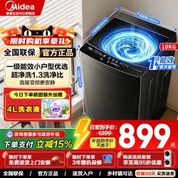 美的 MB100ECO-H01MH 定频波轮洗衣机 10kg 灰色