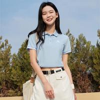 骆驼 女款运动polo衫
