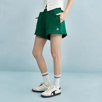 Champion 冠军 春夏 女士短裤 撞色条纹刺绣LOGO休闲裤
