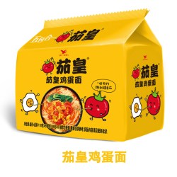 统一 茄皇 番茄牛肉面 630g*2袋