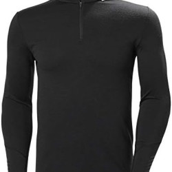 HELLY HANSEN 男士 LIFA 美利奴轻量级 1/2 拉链上衣 超级好价