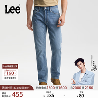 Lee 26春夏新品五袋款标准中腰726直筒牛仔裤浅蓝男 浅蓝色 29