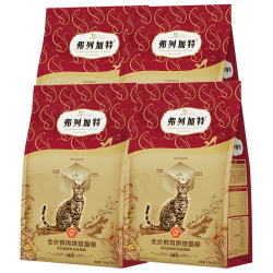 弗列加特 猫粮 85%高鲜肉烘焙猫粮 成猫幼猫全价猫粮 7.2kg(鸡肉2包+乳鸽2包)