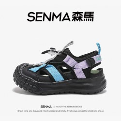 森馬 儿童夏季男女通童时尚百搭透气户外软底魔术贴儿童凉鞋