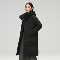 雪中飞 8056-3994F 鸭绒填充 黑色 S 165/88A 女士羽绒服
