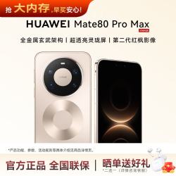 华为 Mate 80 Pro Max 手机 16GB+512GB 极昼金