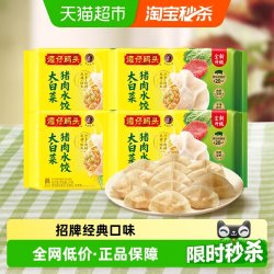 湾仔码头 大白菜猪肉水饺 1kg