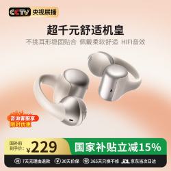 UPROMIX 哈曼卡顿级 骨传导蓝牙耳机  有线充电 绒雾肤 Type-C