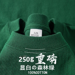 ENYIN 男士纯棉短袖T恤 250g重磅