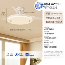 欧普照明 隐形风扇灯 22-DD-11833 42寸 白色