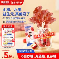 奶酪博士 益生元原果山楂棒 原味 24g 宝宝零食