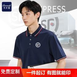 海蒙德 男女高端纯棉POLO衫 夏季工作服企业团体服短袖上衣