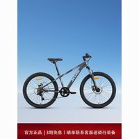 百亿补贴：喜德盛 北极星 Pro 2025款 青少年山地车 24英寸 铝合金车架 碟刹