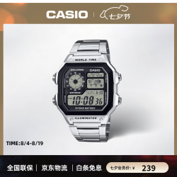 CASIO 42.1毫米电子腕表 AE-1200WHD-1A