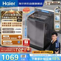 海尔 初色2.0系列 XQB120-BZ20D1 变频波轮洗衣机 12kg 星蕴银