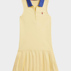 RALPH LAUREN 半拉链Polo衫裙 小童款 连衣裙