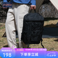 JANSPORT 双肩包男女户外旅行运动登山背 T11Z0BJ 黑灰色（微瑕）