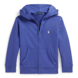 RALPH LAUREN 男童全拉链毛圈布连帽卫衣