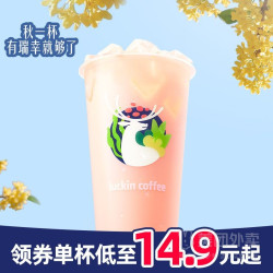 瑞幸咖啡 大西瓜茉莉冰奶兑换券·1张 1次券