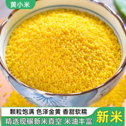 七彩家香宝 山西黄小米 新鲜五谷杂粮 适合煮粥米豆浆 适合老人小孩辅食