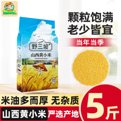 野三坡 黄小米 新米 农家自产 粘稠小米粥 500g